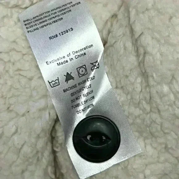 Jachs New York Sherpa Lined Blue, brn and Black Plaid Flannel Shacket NWT Sz.XXL - Picture 7 of 8